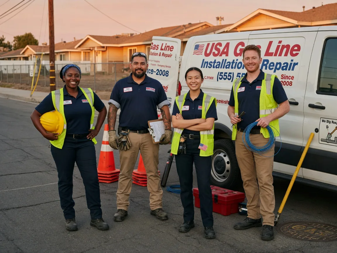 Gas Line Installation company in Claremont, MN