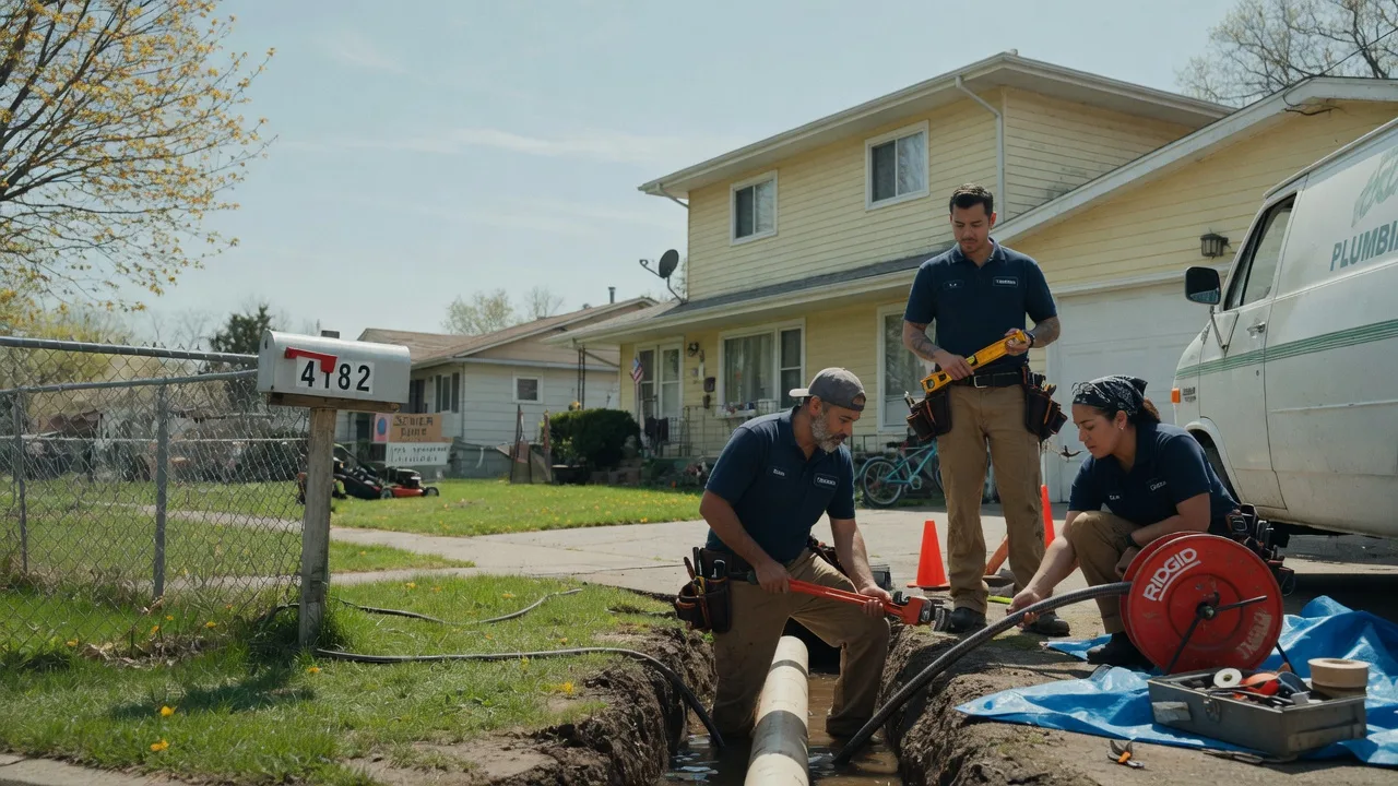Gas Line Repair in Claremont, MN near me